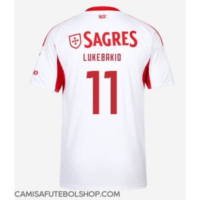 Camisa de time de futebol Benfica Dodi Lukebakio #11 Replicas 3º Equipamento 2025-26 Manga Curta Camisa de time de futebol Benfica Dodi Lukebakio #11 Replicas 3º Equipamento 2025-26 Manga Curta